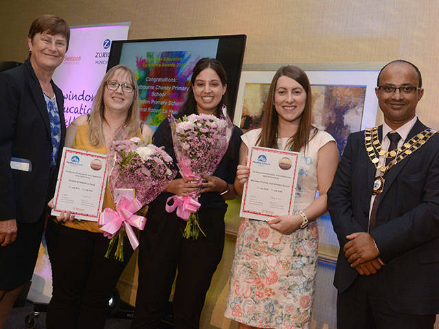 Swindon Healthy Early Years Programme Award for Central RLK, Moredon Pre – School & Learning Tree Pre-School c/o Rodbourne Cheney Primary